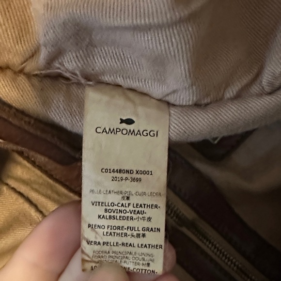 Campomaggi Brato Belt Bag - Moro Brown - Picture 13 of 16